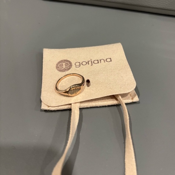 Gorjana Bespoke Rose Gold 18k Vermeil “V” Ring - Picture 3 of 3
